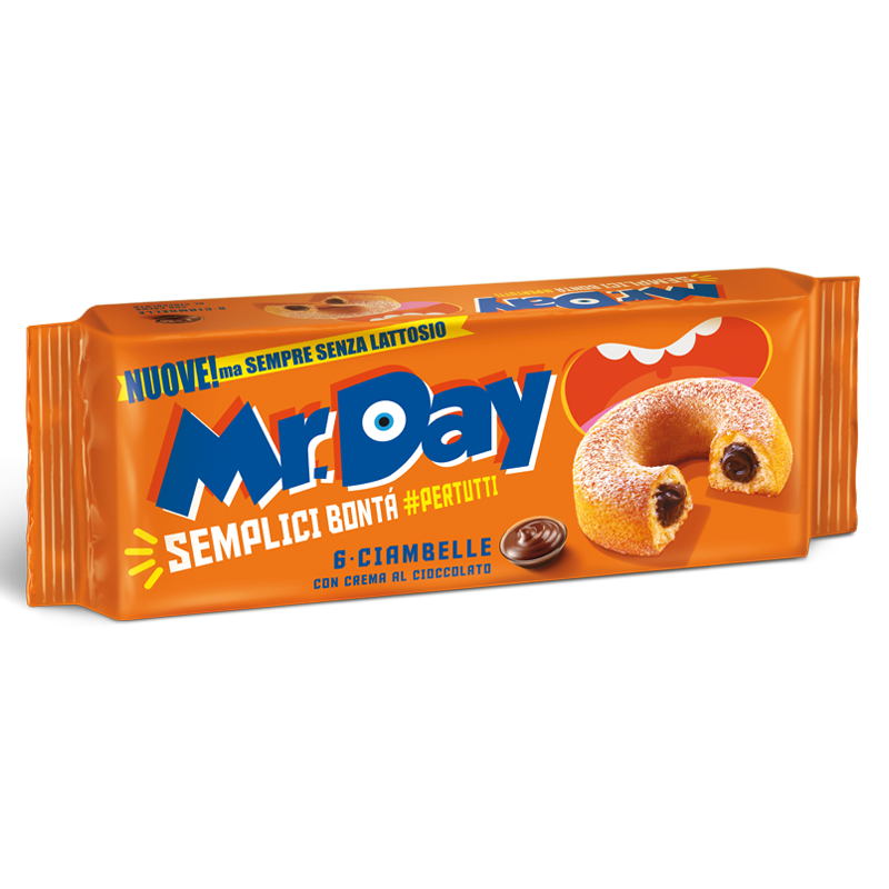 Confezione Ciambelle con crema al cioccolato