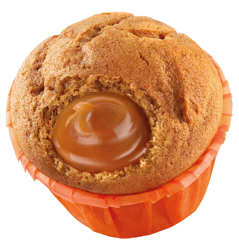 Muffin Protein al caramello salato